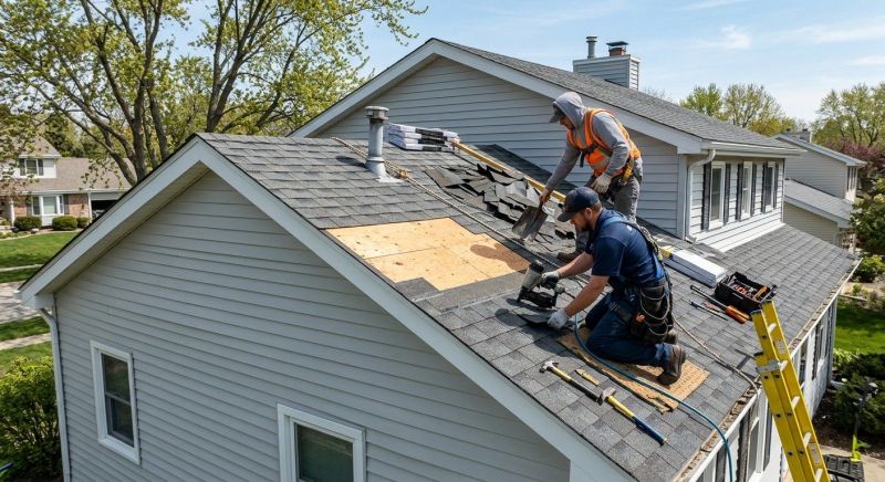 House Roof Repair in Orrville, OH