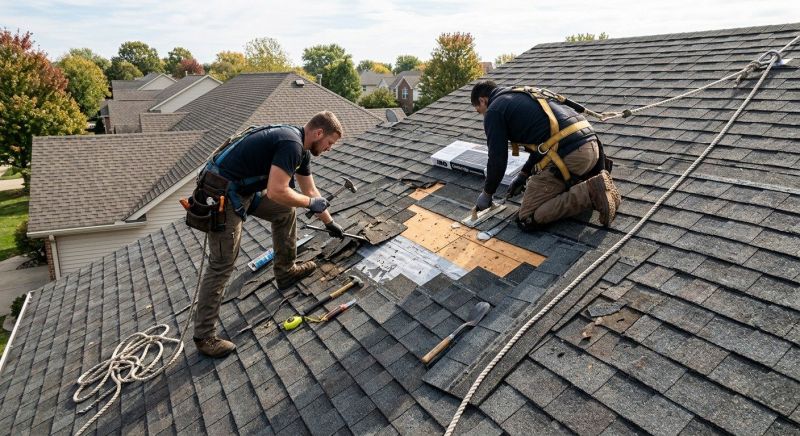 House Roof Repair in Uniontown, OH