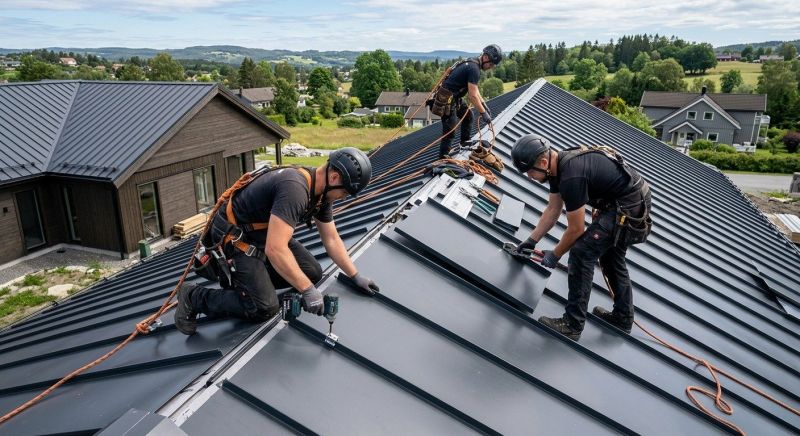 Metal Roof Installation in Barberton, OH