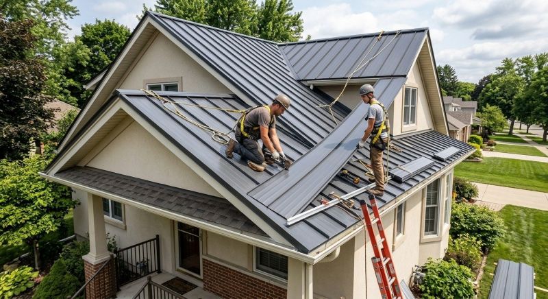 Metal Roof Installation in Dover, OH