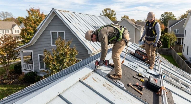 Metal Roof Repair in Massillon, OH