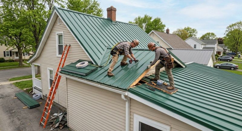 Metal Roof Repair in Wooster, OH