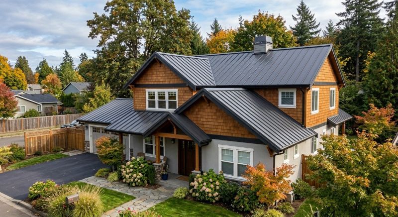 Metal Roof Replacement in Fredericksburg, OH