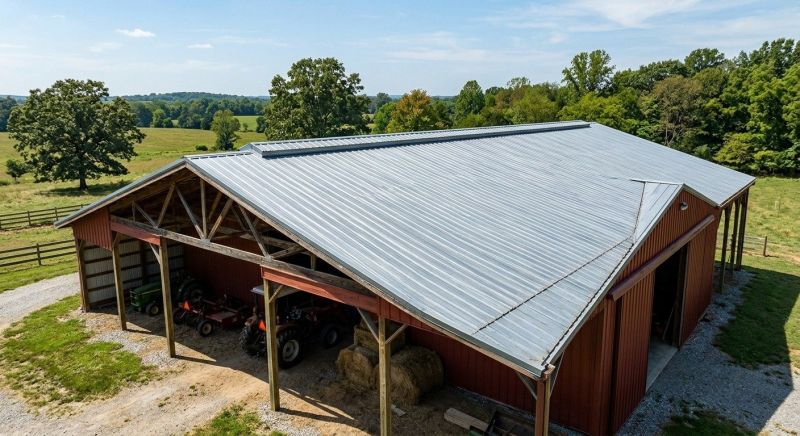 Pole Barn Roof Repair in Massillon, OH