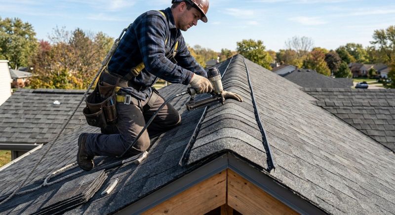 Ridge Cap Repair in Stark County, OH