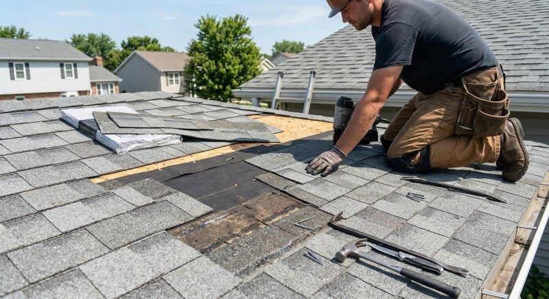 Ridge Cap Repair in Stark County, OH