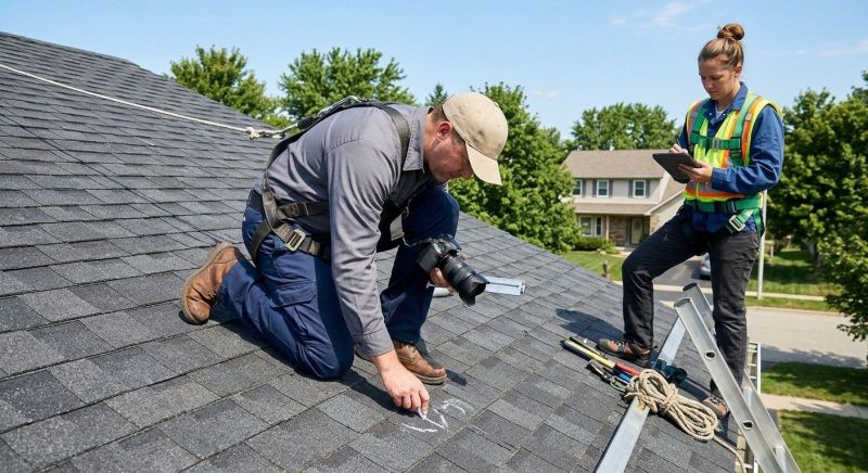 Roof Damage Inspection in Barberton, OH