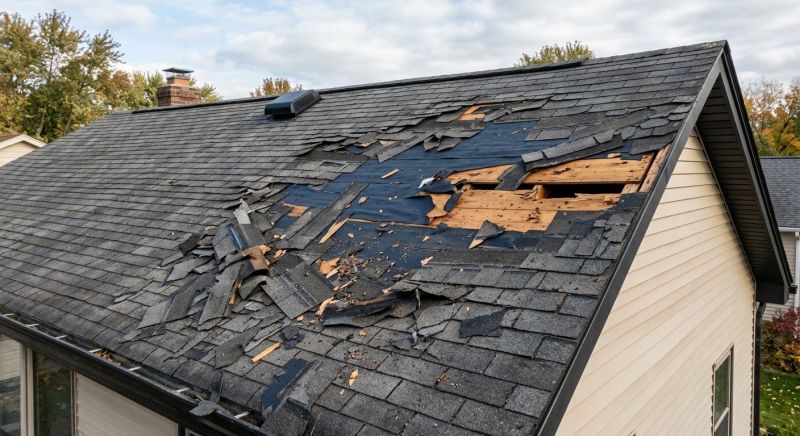 Roof Damage Repair in Tuscarawas County, OH