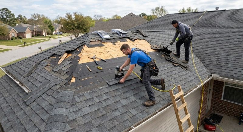Roof Damage Restoration in Massillon, OH