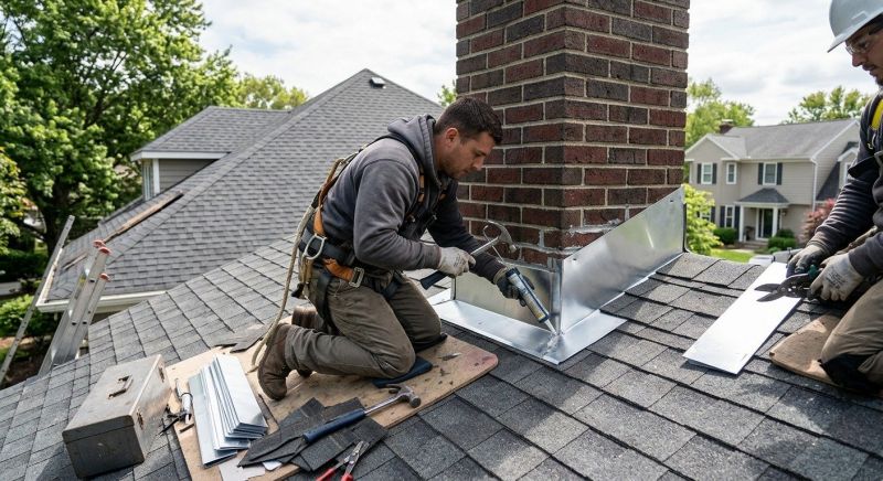 Roof Flashing Installation in Orrville, OH