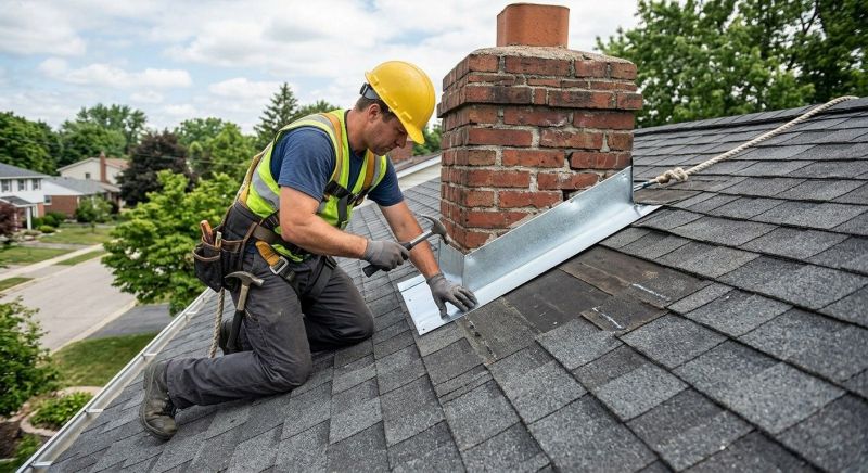 Roof Flashing Service in Stark County, OH