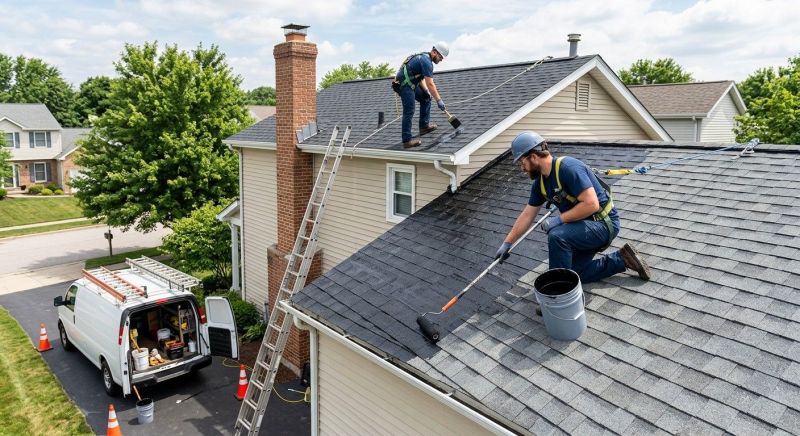 Roof Sealing in Fredericksburg, OH