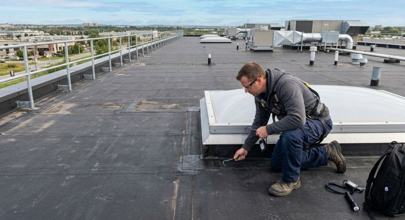 Rubber Roof Inspection in Stark County, OH