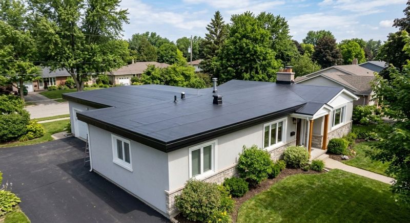 Rubber Roof Installation in Stark County, OH