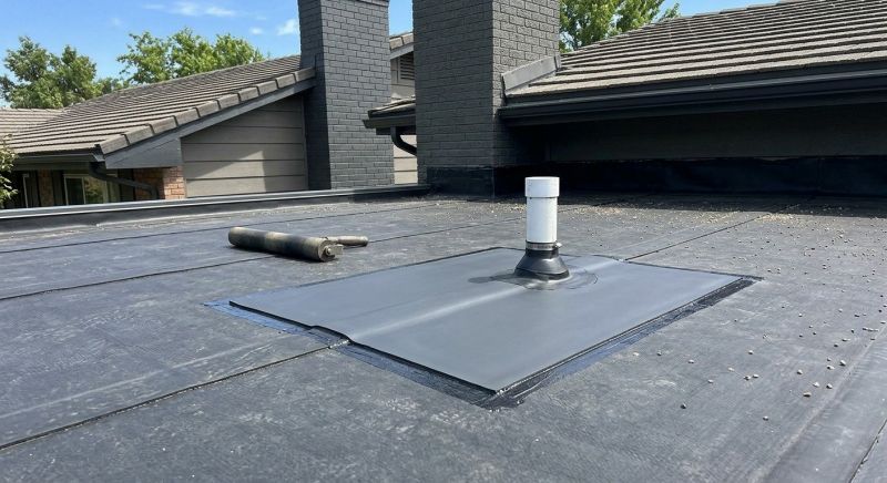 Rubber Roof Repair in Akron, OH