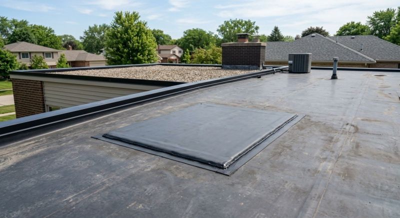 Rubber Roof Repair in Massillon, OH