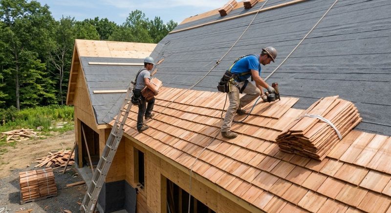 Shake Roof Replacement in Akron, OH