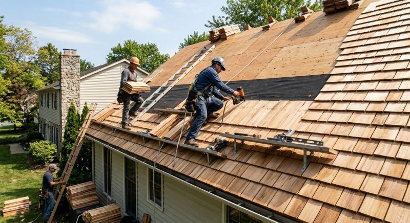 Shake Roof Replacement in Stark County, OH