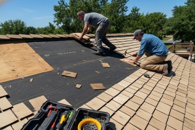 Shake Shingle Repair in Barberton, OH