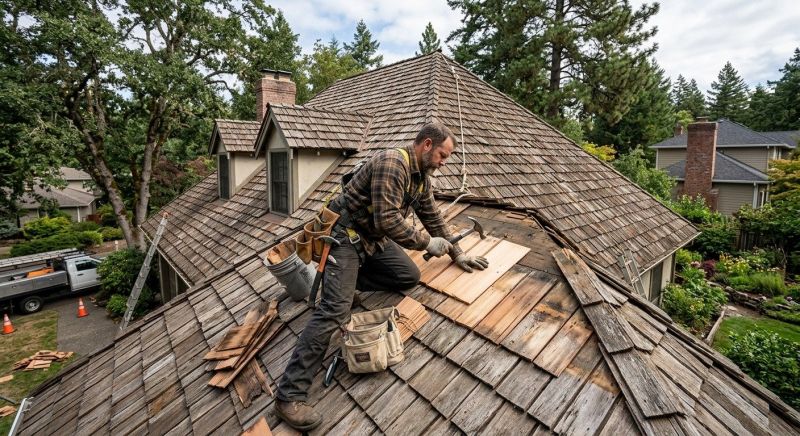 Shake Shingle Repair in Canton, OH
