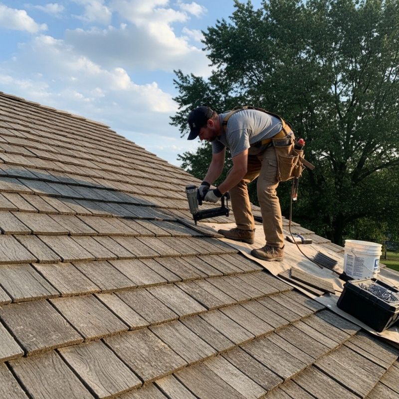 Shake Shingle Repair in Louisville, OH