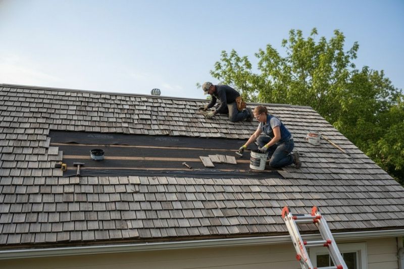 Shake Shingle Repair in Rittman, OH