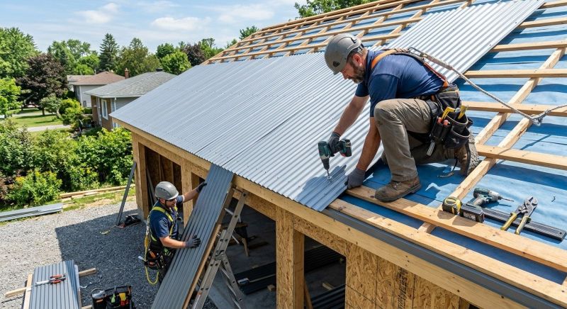 Sheet Roofing Installation in Stark County, OH