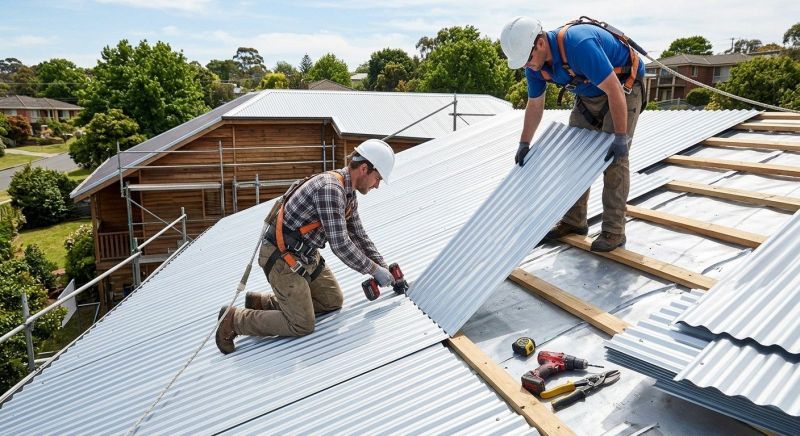 Sheet Roofing Installation in New Philadelphia, OH