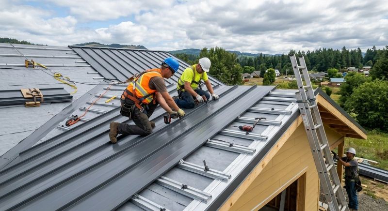 Sheet Roofing Installation in Tallmadge, OH