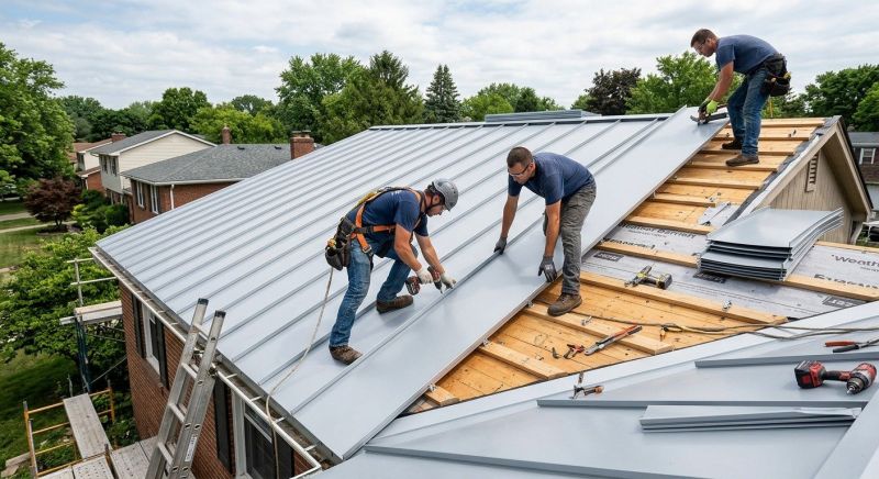 Sheet Roofing Installation in Tuscarawas County, OH