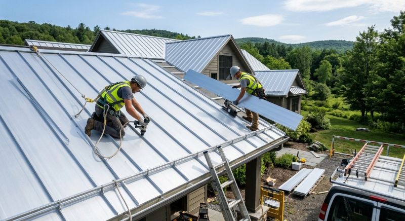 Sheet Roofing Installation in Wayne County, OH