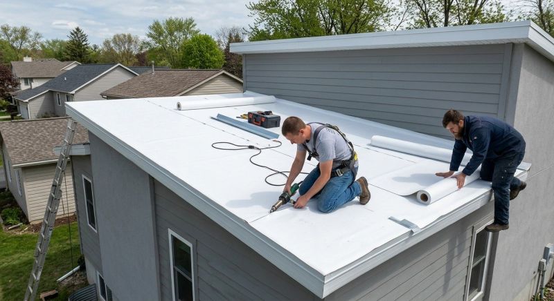 Single Ply Roof Repair in Canal Fulton, OH