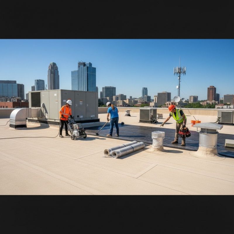 Single Ply Roof Repair in Canton, OH