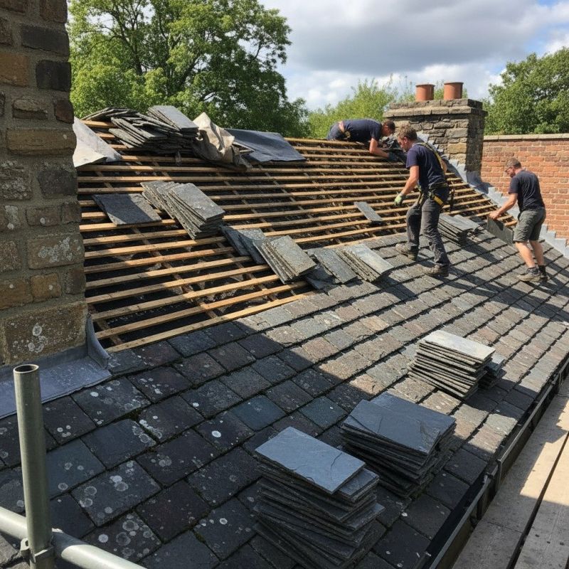 Slate Roof Replacement in Dover, OH