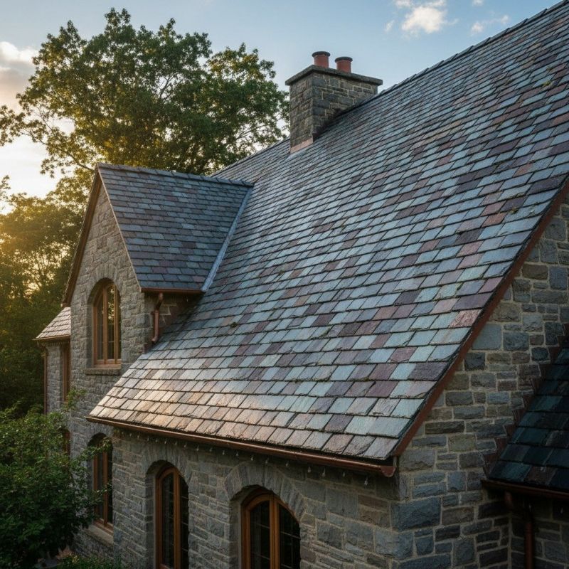 Slate Roof Replacement in Sugarcreek, OH