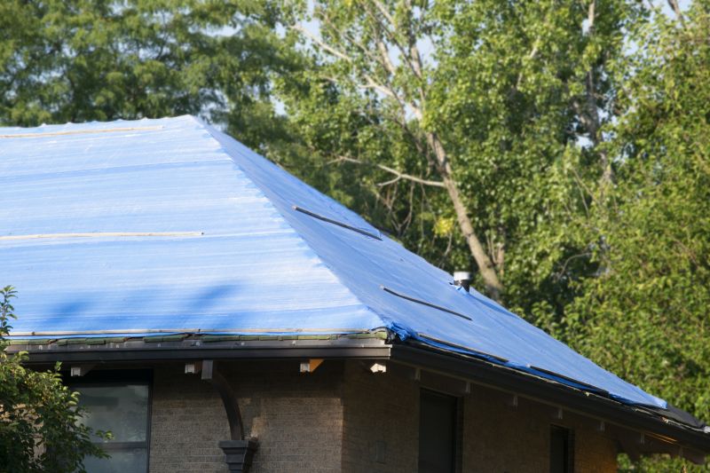 Storm Damage Roof Tarping in Stark County, OH