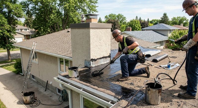 Tar And Gravel Roof Repair in Barberton, OH