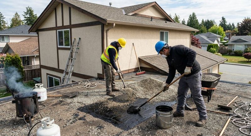 Tar And Gravel Roof Repair in New Philadelphia, OH
