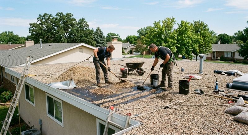 Tar And Gravel Roof Repair in North Canton, OH