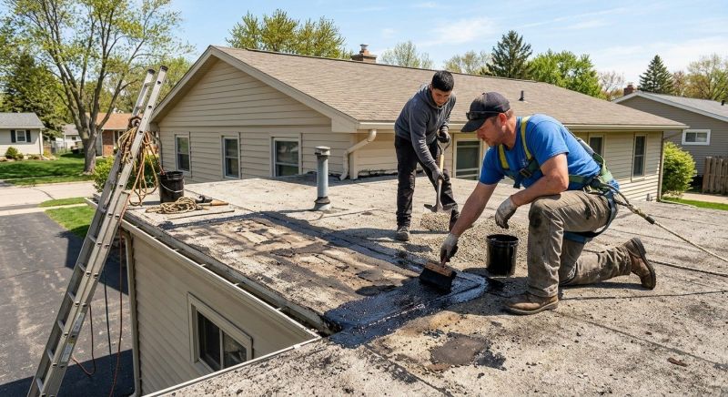Tar And Gravel Roof Repair in Tuscarawas County, OH