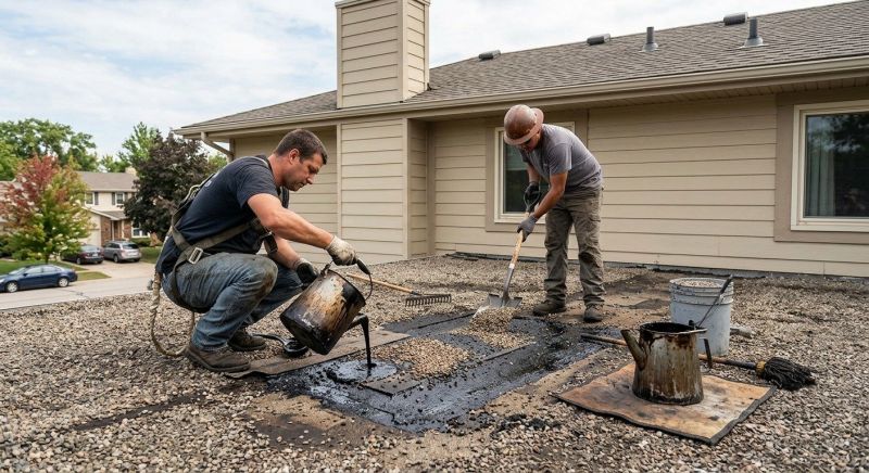 Tar And Gravel Roof Repair in Wayne County, OH