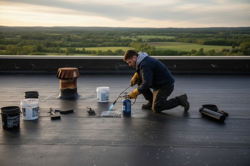 Tar Roof Repair in East Canton, OH