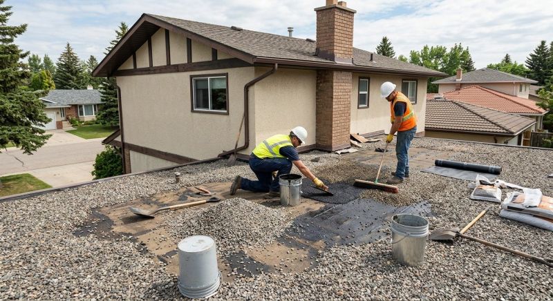 Tar Roof Repair in Rittman, OH