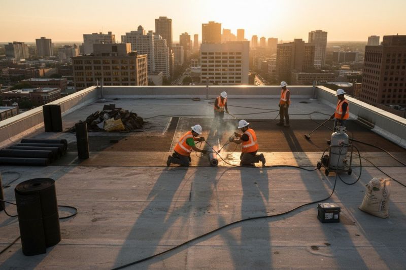 Tar Roof Replacement in Massillon, OH