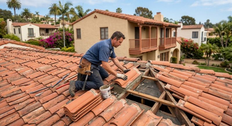 Tile Roof Repair in Alliance, OH