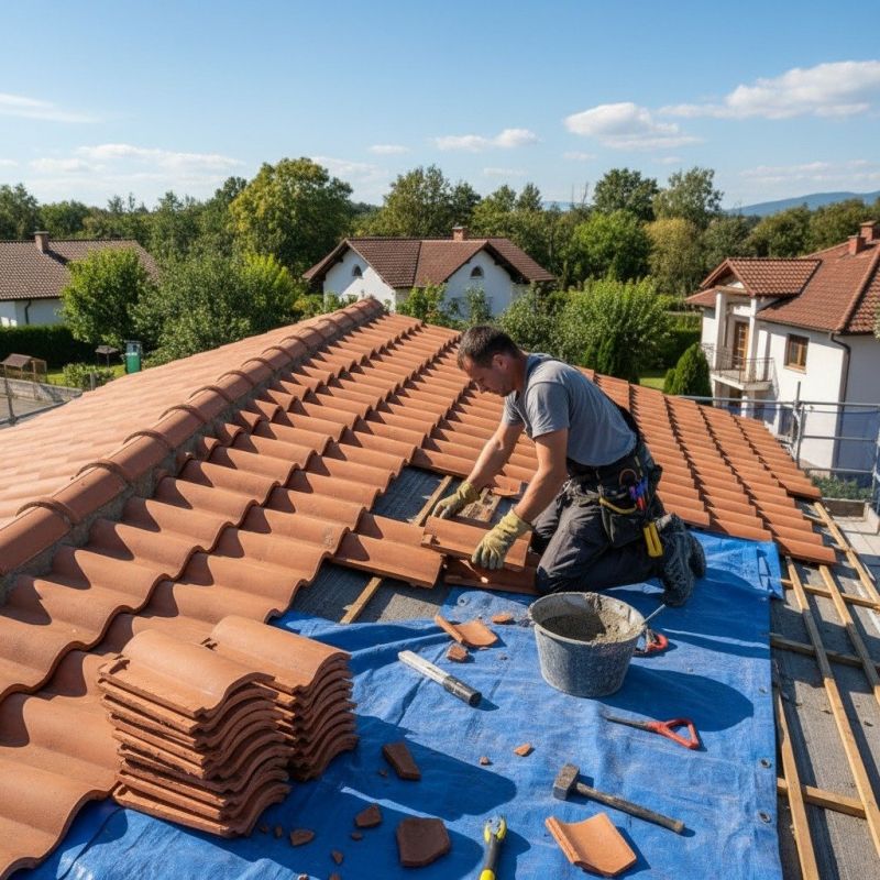 Tile Roof Repair in Canton, OH