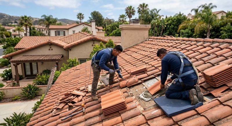 Tile Roof Repair in Sugarcreek, OH