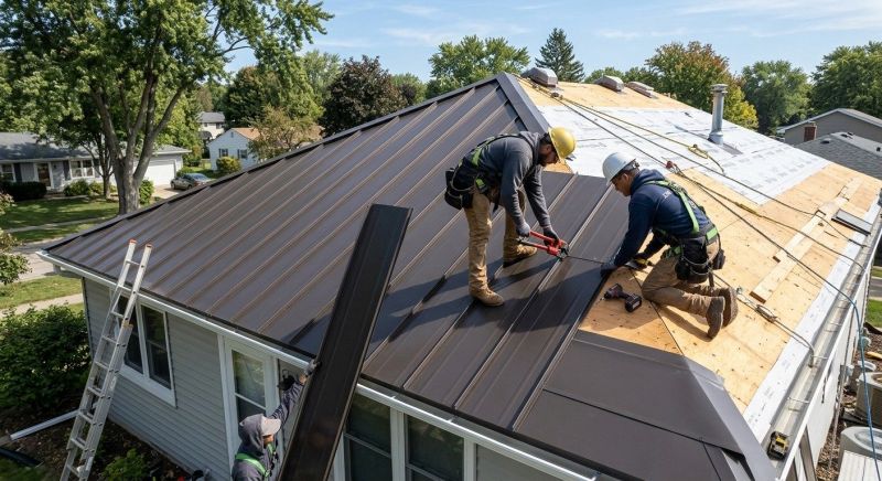 Tin Roof Installation in Louisville, OH