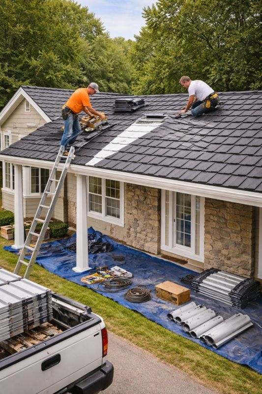 Tin Roof Installation in Louisville, OH