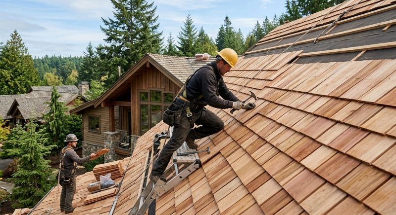 Wood Roofing Installation in Alliance, OH